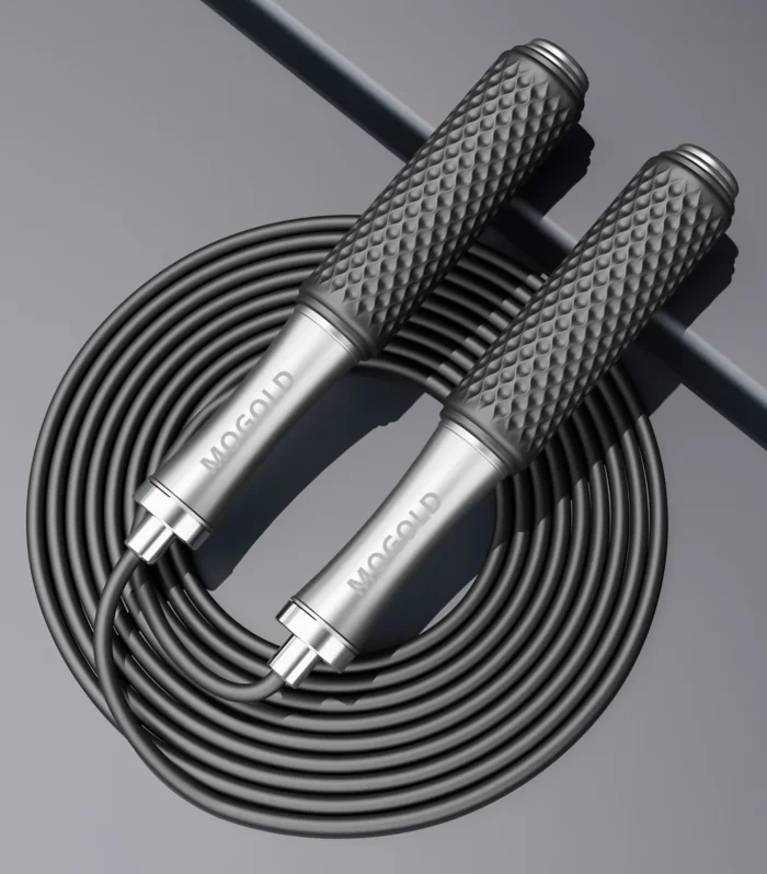 MOGOLD Fitness Jump Rope｜Thickened Metal Tips + Anti-Slip Handle