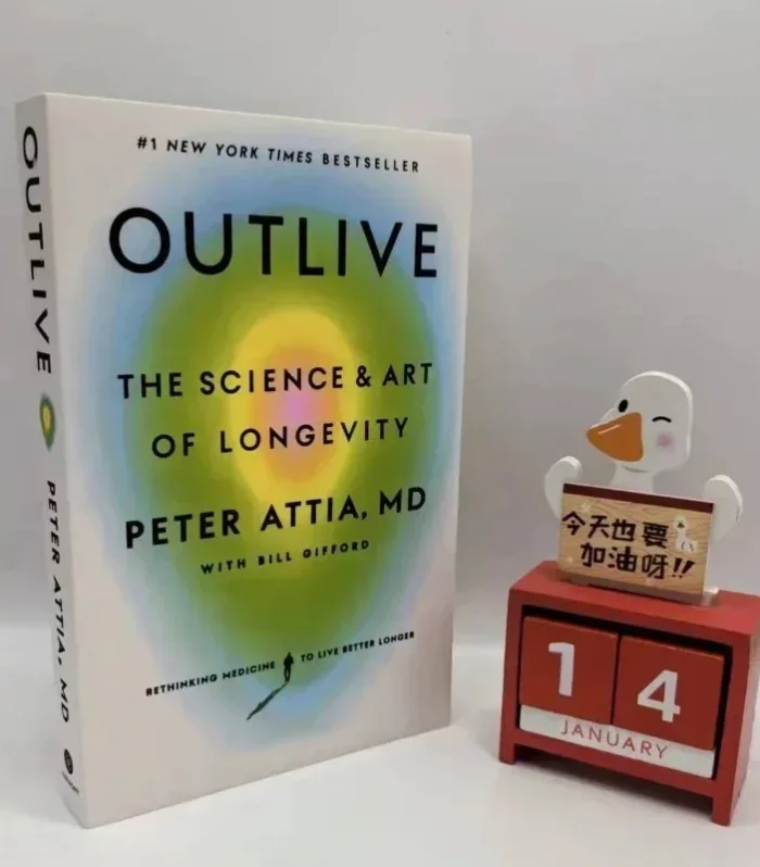 3025Outlive By Peter Attia The Science and Art of Longevity Paperback Book